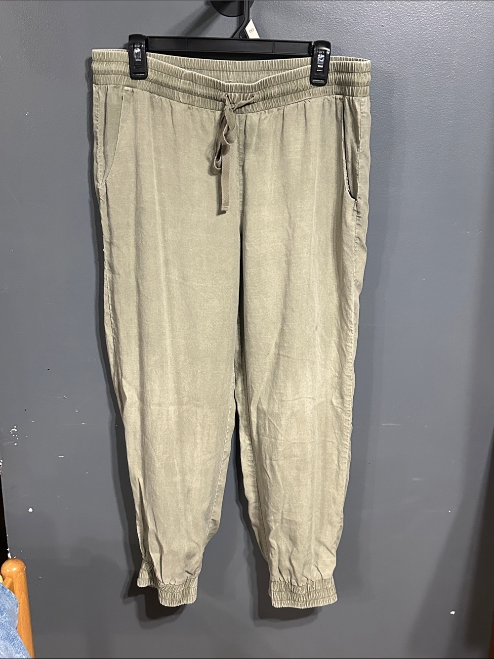 cloth & stone Olive Sage Drawstring Joggers